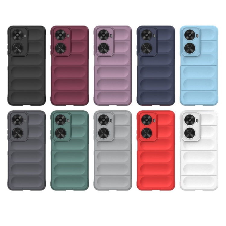 For Huawei nova 11 SE Magic Shield TPU + Flannel Phone Case(Black) - Huawei Cases by PMC TechLife | Online Shopping South Africa | PMC TechLife | Buy Now Pay Later Mobicred