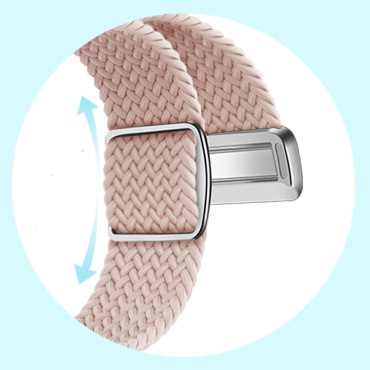 For Google Pixel Watch / Watch 2 Nylon Loop Magnetic Buckle Watch Band(Orange) - Watch Bands by PMC TechLife | Online Shopping South Africa | PMC TechLife