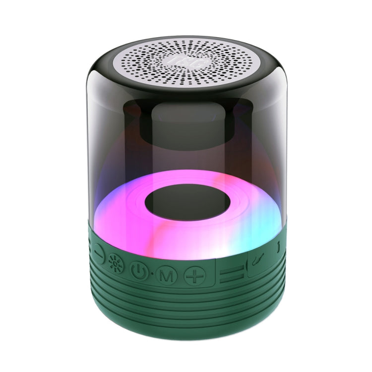 T&G TG369 Portable mini LED Wireless Bluetooth Speaker(Green) - free shipping - PMC Jewellery - Order now!
