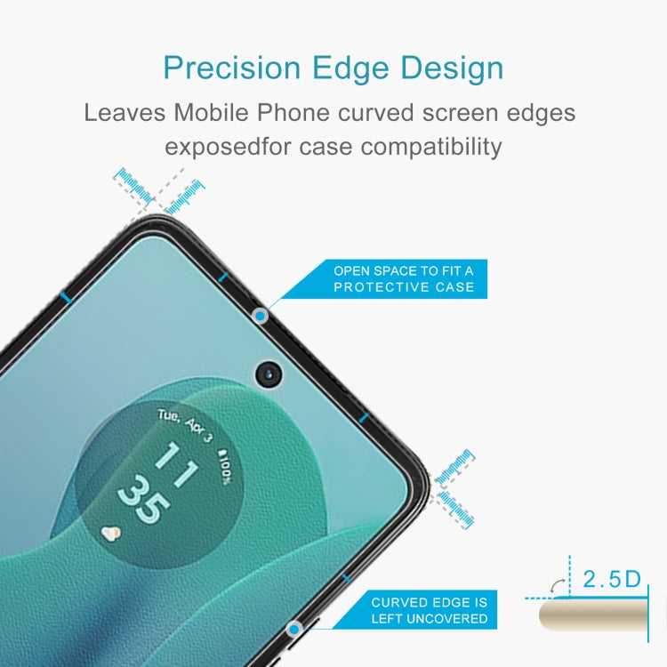 For Motorola Moto G 5G 2024 50pcs 0.26mm 9H 2.5D Tempered Glass Film - Motorola Tempered Glass by PMC Jewellery | Online Shopping South Africa | PMC Jewellery | Buy Now Pay Later Mobicred