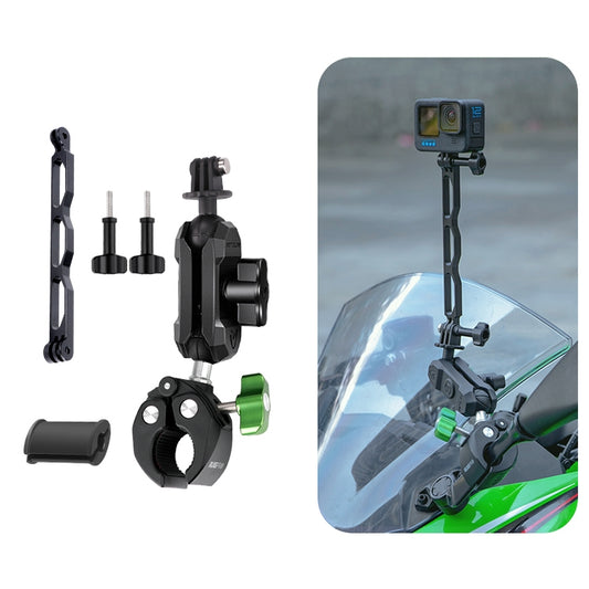RUIGPRO Crab Clamp Action Camera Bracket 3-claw Ball Head Mount with Rod - Holder by RUIGPRO | Online Shopping South Africa | PMC Jewellery | Buy Now Pay Later Mobicred