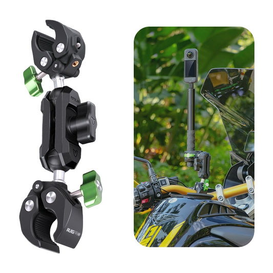 RUIGPRO Crab Clamp Action Camera Bracket Dual-Head Crab - Holder by RUIGPRO | Online Shopping South Africa | PMC Jewellery | Buy Now Pay Later Mobicred