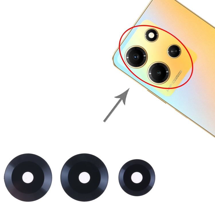 For Infinix Note 30 Pro Back Camera Lens - Camera Parts by PMc TechLife | Online Shopping South Africa | PMc TechLife | Buy Now Pay Later Mobicred
