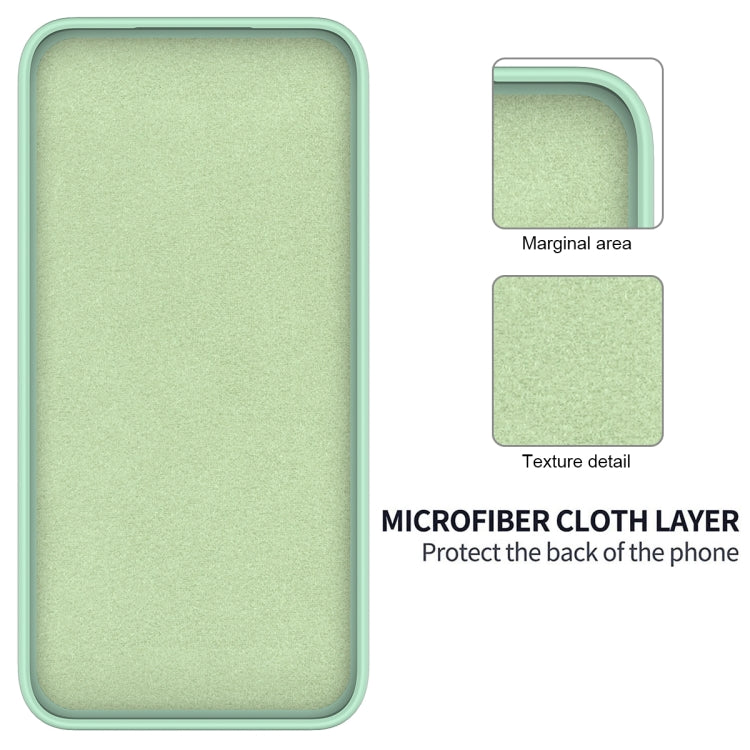 For Infinix Zero 30 5G Solid Color Liquid Silicone Dropproof Full Coverage Protective Case(Green) - Infinix Cases by PMC TechLife | Online Shopping South Africa | PMC TechLife