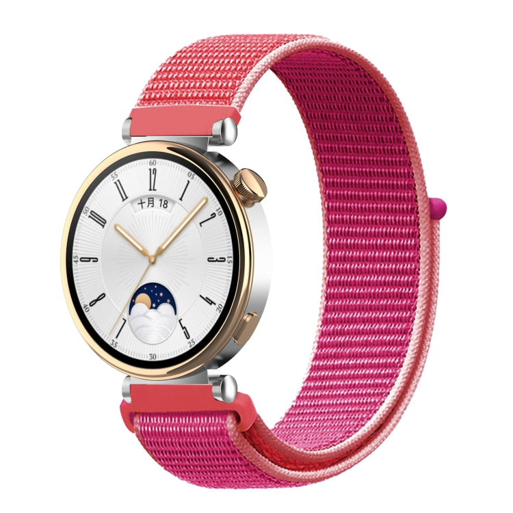 18mm Universal Nylon Loop Watch Band(Light Red) - free shipping - PMc TechLife - Order now!