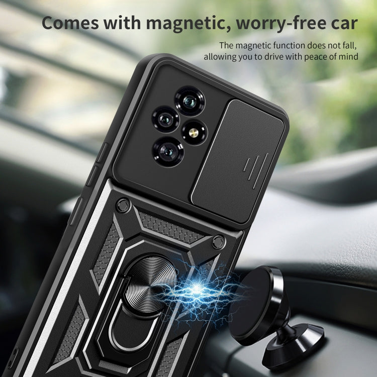For Honor 200 Sliding Camera Cover Design TPU+PC Phone Case(Gold) - free shipping - PMC TechLife - Order now!