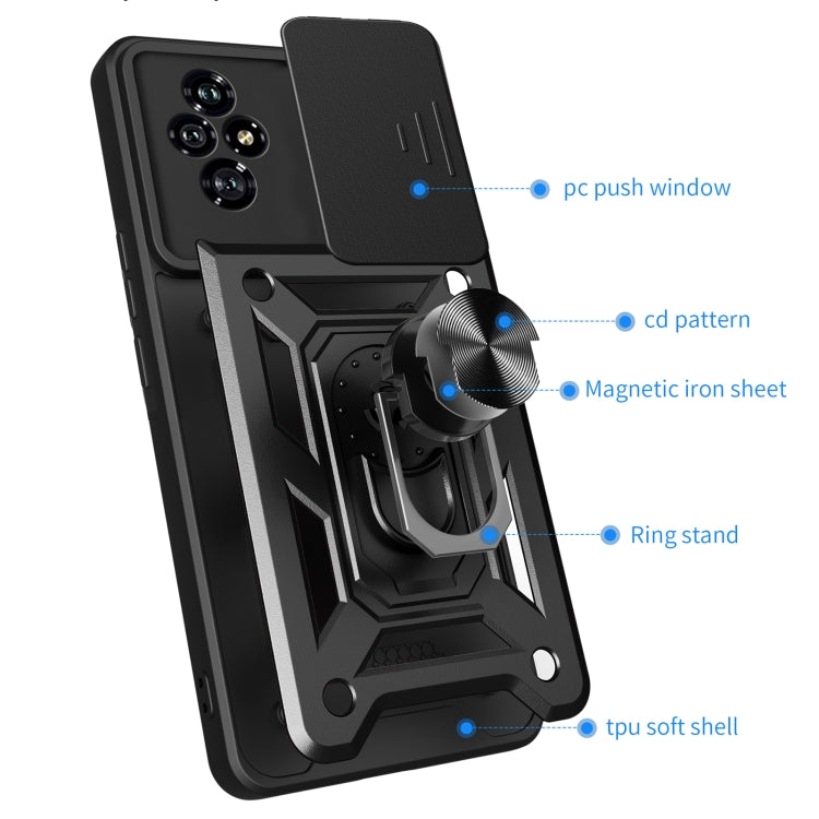 For Honor 200 Sliding Camera Cover Design TPU+PC Phone Case(Rose Gold) - free shipping - PMC TechLife - Order now!
