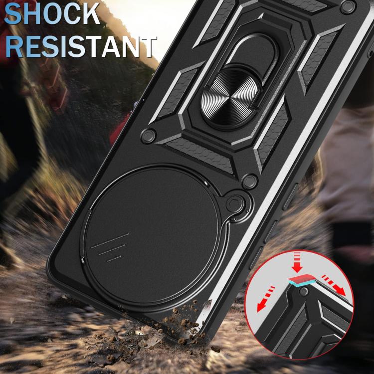 For Honor Magic7 Pro Sliding Camera Cover Design TPU+PC Phone Case(Red) - free shipping - PMC TechLife - Order now!