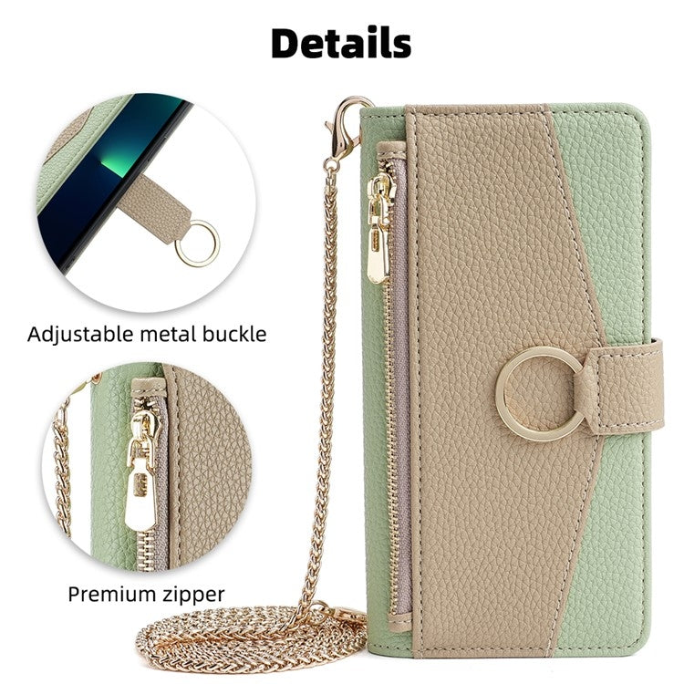 For Huawei nova 10 Crossbody Litchi Texture Leather Phone Case(Green) - Huawei Cases by PMC TechLife | Online Shopping South Africa | PMC TechLife | Buy Now Pay Later Mobicred