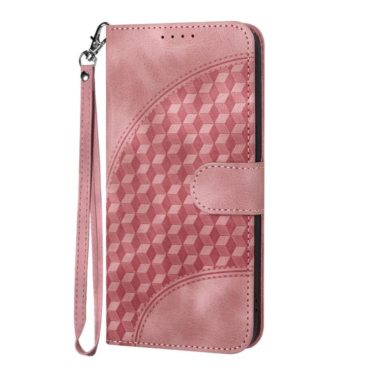 For iPhone 17 Pro Max YX0060 Elephant Head Embossed Phone Leather Case with Lanyard(Pink) - free shipping - PMc TechLife - Order now!