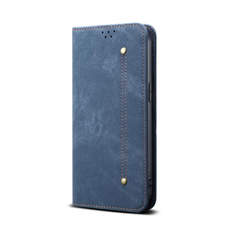For Motorola Edge 60 Denim Texture Flip Leather Phone Case(Blue) - free shipping - PMC TechLife - Order now!
