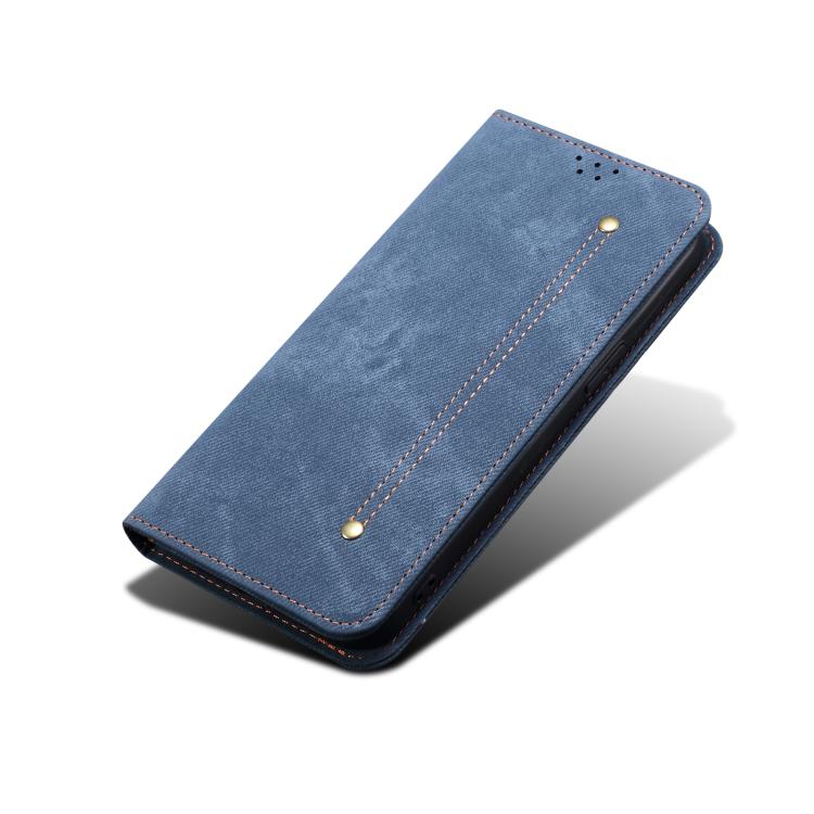 For Motorola Edge 60 Denim Texture Flip Leather Phone Case(Blue) - free shipping - PMC TechLife - Order now!