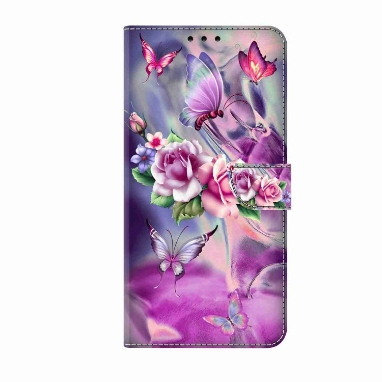 For Honor Magic5 Pro Crystal 3D Shockproof Protective Leather Phone Case(Butterfly) - Honor Cases by PMC Jewellery | Online Shopping South Africa | PMC Jewellery | Buy Now Pay Later Mobicred