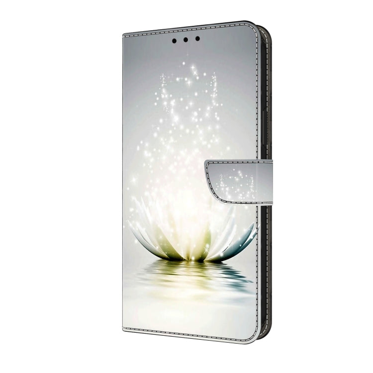 For Honor Magic6 Lite Crystal 3D Shockproof Protective Leather Phone Case(Light Lotus) - free shipping - PMC TechLife - Order now!