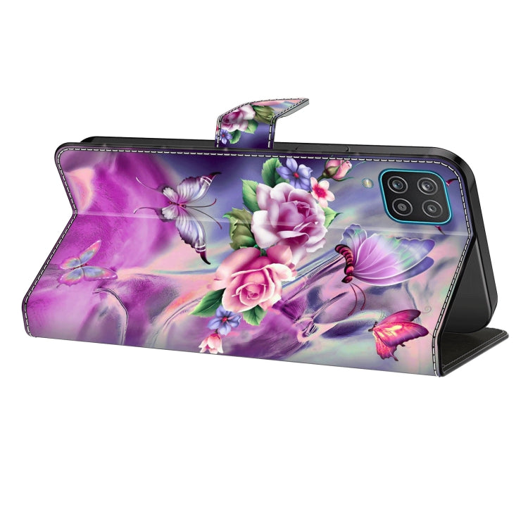 For Honor Magic6 Lite Crystal 3D Shockproof Protective Leather Phone Case(Butterfly) - Honor Cases by PMC TechLife | Online Shopping South Africa | PMC TechLife | Buy Now Pay Later Mobicred