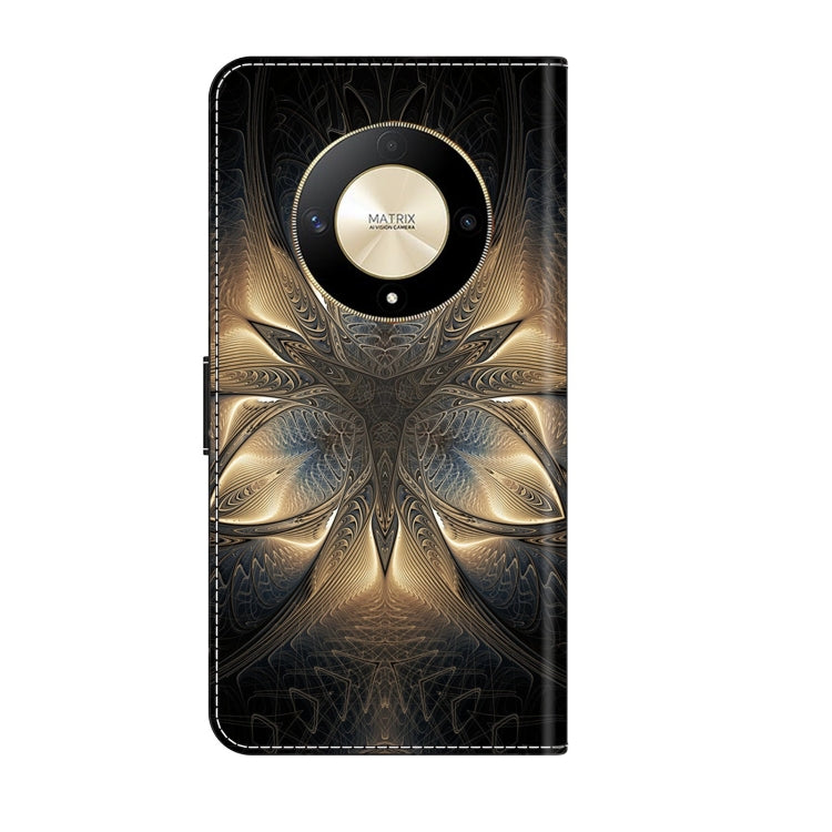 For Honor Magic6 Lite Crystal 3D Shockproof Protective Leather Phone Case(Luminous Building) - Honor Cases by PMC TechLife | Online Shopping South Africa | PMC TechLife | Buy Now Pay Later Mobicred