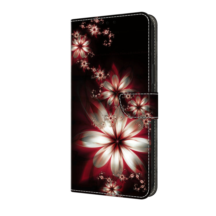 For Honor Magic6 Lite Crystal 3D Shockproof Protective Leather Phone Case(Fantastic Flower) - Honor Cases by PMC Jewellery | Online Shopping South Africa | PMC Jewellery | Buy Now Pay Later Mobicred