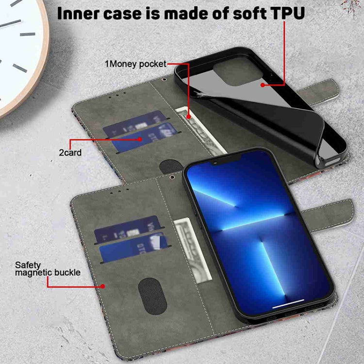 For Honor Magic5 Pro Crystal 3D Shockproof Protective Leather Phone Case(Pink Bottom Butterfly) - Honor Cases by PMC TechLife | Online Shopping South Africa | PMC TechLife | Buy Now Pay Later Mobicred