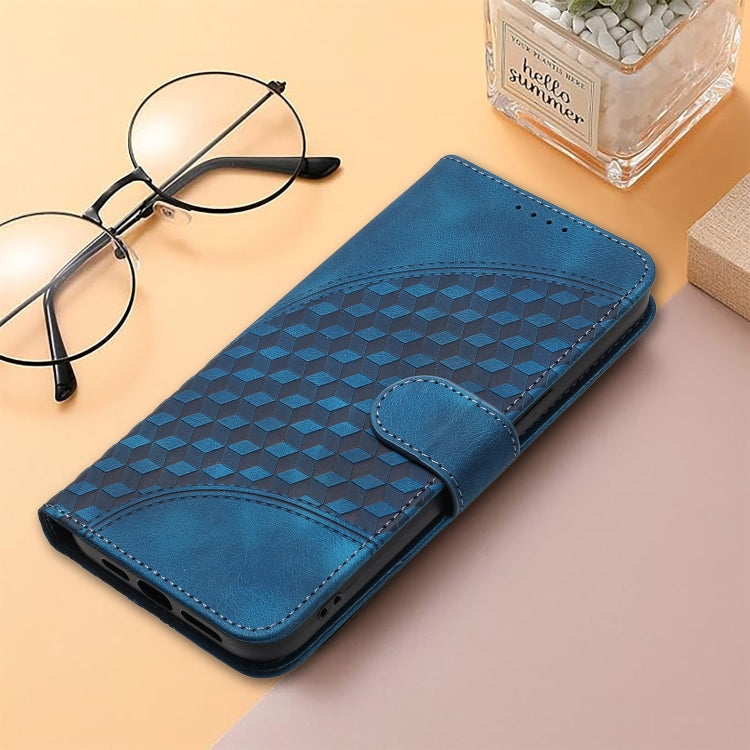 For Google Pixel 9 Pro YX0060 Elephant Head Embossed Phone Leather Case with Lanyard(Royal Blue) - Google Cases by PMC TechLife | Online Shopping South Africa | PMC TechLife | Buy Now Pay Later Mobicred