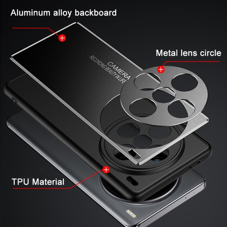 For vivo X100 Pro Frosted Metal Phone Case(Silver) - X100 Pro Cases by imak | Online Shopping South Africa | PMC TechLife
