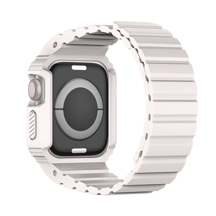 For Apple Watch Series 8 41mm DUX DUCIS OA Series Integrated Magnetic Watch Band(Starlight) - Watch Bands by DUX DUCIS | Online Shopping South Africa | PMC Jewellery | Buy Now Pay Later Mobicred