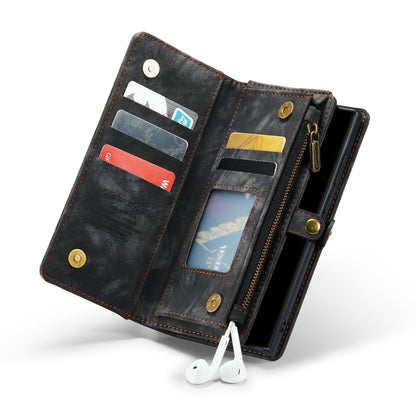 For Samsung Galaxy Note20 Ultra CaseMe-008 Detachable Multifunctional Horizontal Flip Leather Case with Card Slot & Holder & Zipper Wallet & Photo Frame(Black) - Galaxy Note20 Ultra Cases by CaseMe | Online Shopping South Africa | PMC Jewellery | Buy Now Pay Later Mobicred