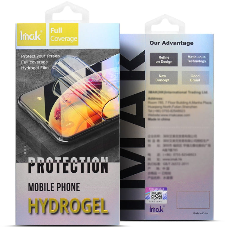 For ZTE nubia Red Magic 9 Pro+ 2pcs imak Curved Hydrogel Film Pnone Back Protector - ZTE Tempered Glass by imak | Online Shopping South Africa | PMC TechLife | Buy Now Pay Later Mobicred
