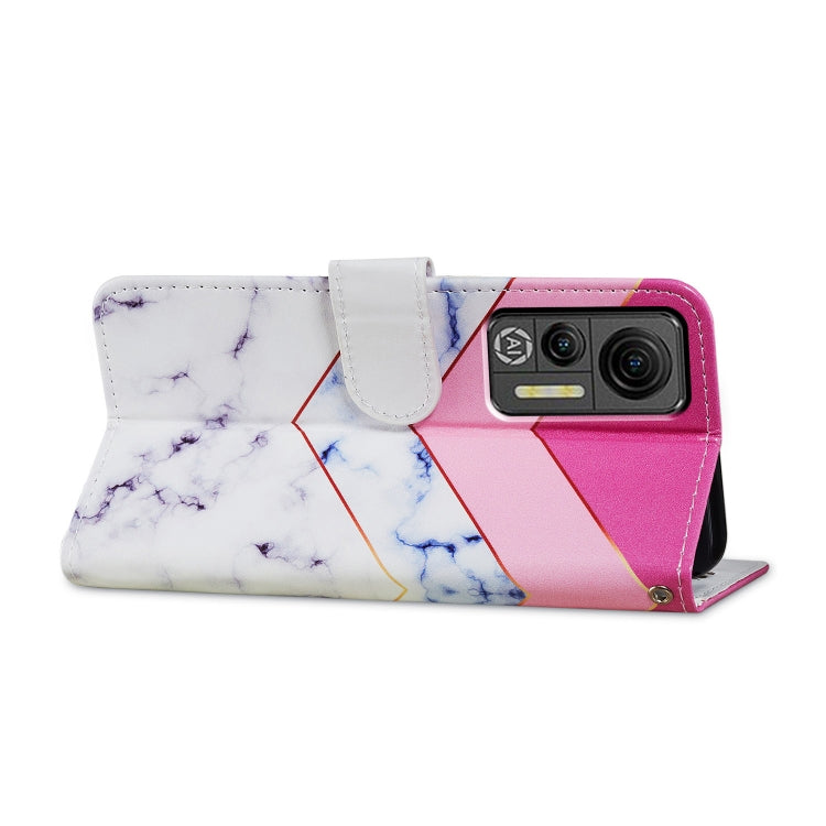 For Ulefone Note 14 Painted Pattern Horizontal Flip Leather Phone Case(Smoke Marble) - Ulefone Cases by PMC Jewellery | Online Shopping South Africa | PMC Jewellery | Buy Now Pay Later Mobicred