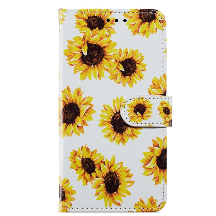 For Ulefone Note 14 Painted Pattern Horizontal Flip Leather Phone Case(Sunflower) - Ulefone Cases by PMC Jewellery | Online Shopping South Africa | PMC Jewellery | Buy Now Pay Later Mobicred