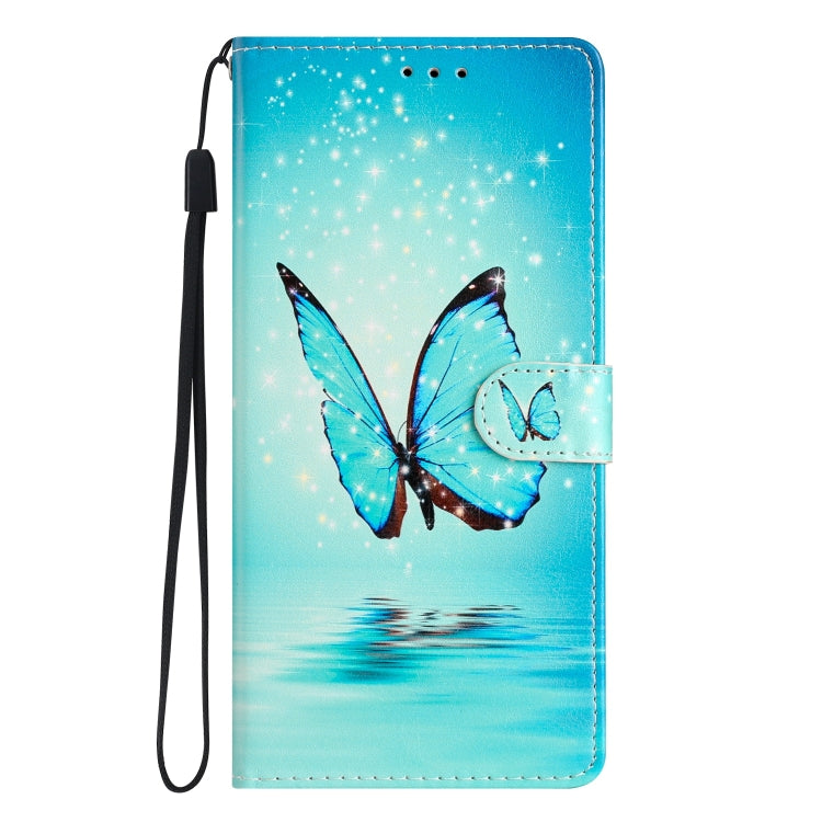 For Blackview A53 Pro Colored Drawing Leather Phone Case(Blue Butterfly) - More Brand by PMC TechLife | Online Shopping South Africa | PMC TechLife