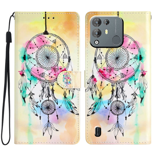 For Blackview A55 Pro Colored Drawing Leather Phone Case(Dream Catcher) - More Brand by PMC Jewellery | Online Shopping South Africa | PMC Jewellery | Buy Now Pay Later Mobicred