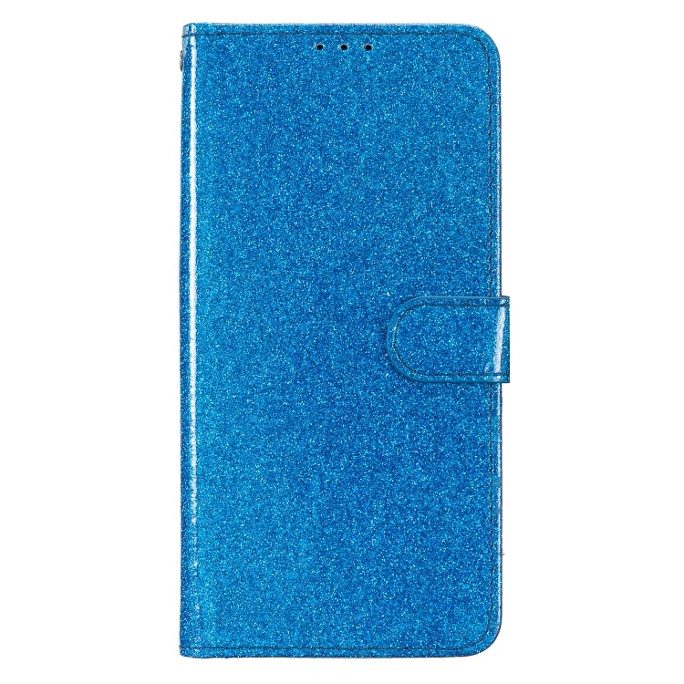 For Blackview A55 Pro Glitter Powder Flip Leather Phone Case(Blue) - More Brand by PMC TechLife | Online Shopping South Africa | PMC TechLife