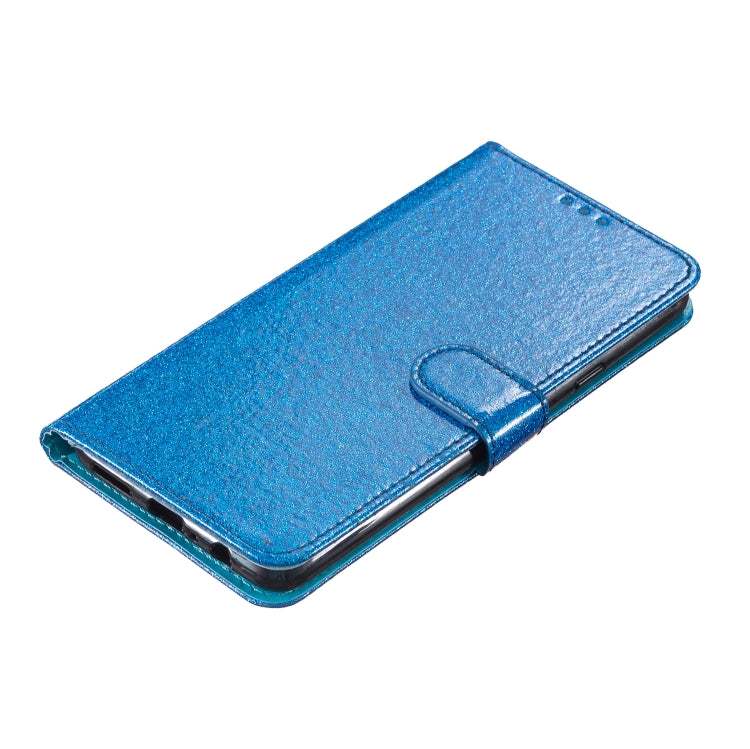 For Blackview A55 Pro Glitter Powder Flip Leather Phone Case(Blue) - More Brand by PMC TechLife | Online Shopping South Africa | PMC TechLife