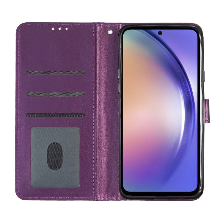 For Ulefone Note 14 Glitter Powder Flip Leather Phone Case(Purple) - Ulefone Cases by PMC Jewellery | Online Shopping South Africa | PMC Jewellery | Buy Now Pay Later Mobicred