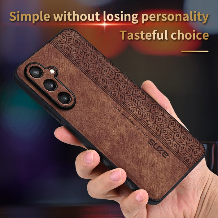 For Samsung Galaxy S24+ 5G AZNS 3D Embossed Skin Feel Phone Case(Black) - Galaxy S24+ 5G Cases by AZNS | Online Shopping South Africa | PMC Jewellery | Buy Now Pay Later Mobicred