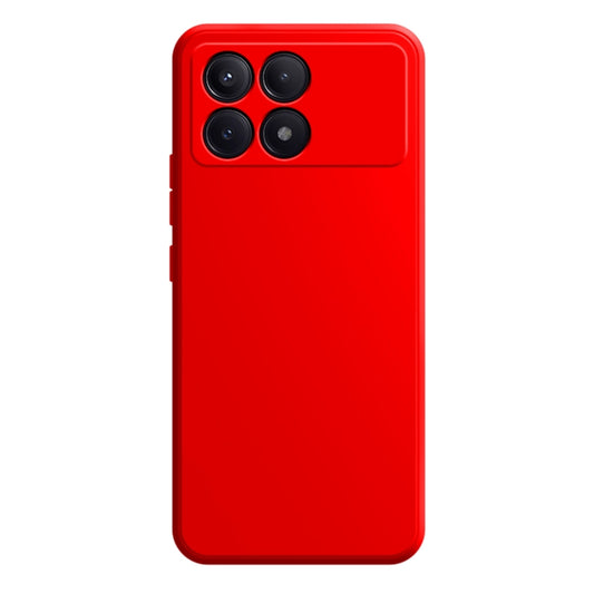 For Xiaomi Redmi K70 Pro Imitation Liquid Silicone Phone Case(Red) - K70 Pro Cases by PMC Jewellery | Online Shopping South Africa | PMC Jewellery | Buy Now Pay Later Mobicred