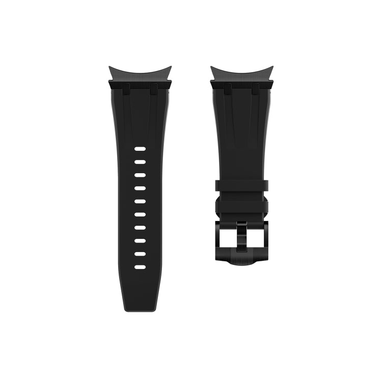 For Samsung Galaxy watch 4 / 5 / 6 AP Series Liquid Silicone Watch Band(Black) - Watch Bands by PMC Jewellery | Online Shopping South Africa | PMC Jewellery