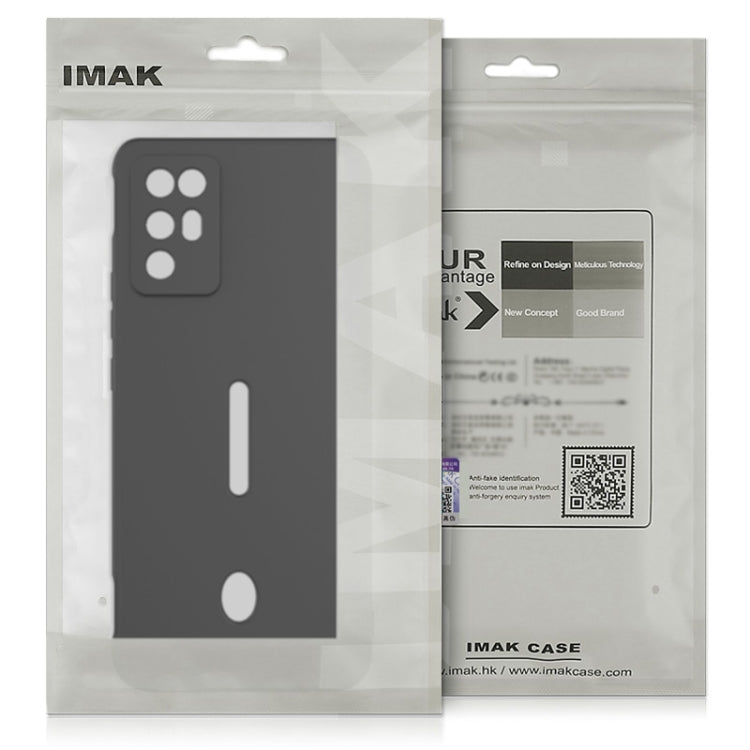 For OnePlus 12 5G imak UC-4 Series Straight Edge TPU Phone Case(Black) - OnePlus Cases by imak | Online Shopping South Africa | PMC TechLife | Buy Now Pay Later Mobicred