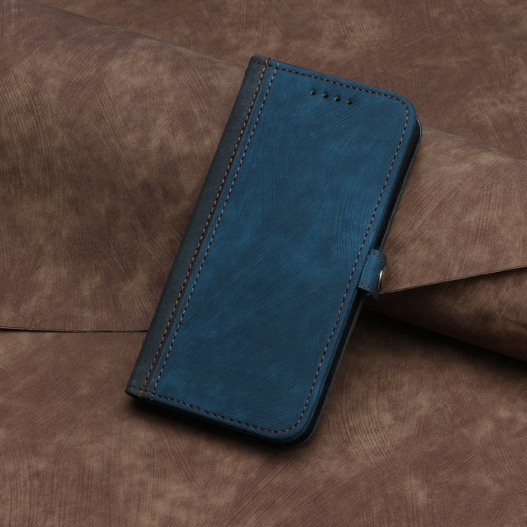 For Google Pixel 9 Side Buckle Double Fold Hand Strap Leather Phone Case(Royal Blue) - Google Cases by PMC TechLife | Online Shopping South Africa | PMC TechLife | Buy Now Pay Later Mobicred