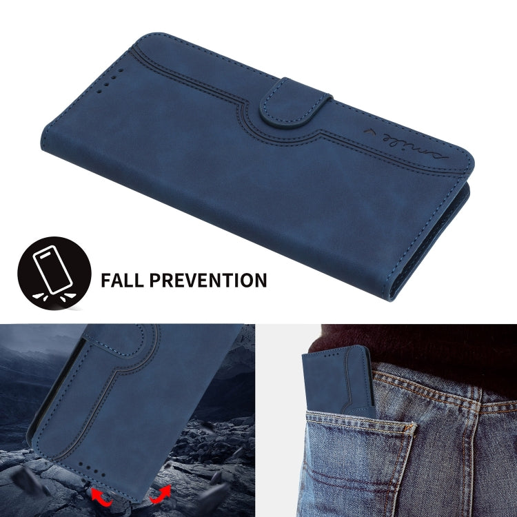 For Google Pixel 9 Pro Heart Pattern Skin Feel Leather Phone Case(Royal Blue) - Google Cases by PMC TechLife | Online Shopping South Africa | PMC TechLife | Buy Now Pay Later Mobicred