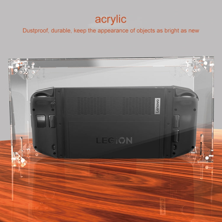 For Lenovo Legion Go  Game Console Acrylic Dust Cover(Transparent) - free shipping - PMC Jewellery - Order now!