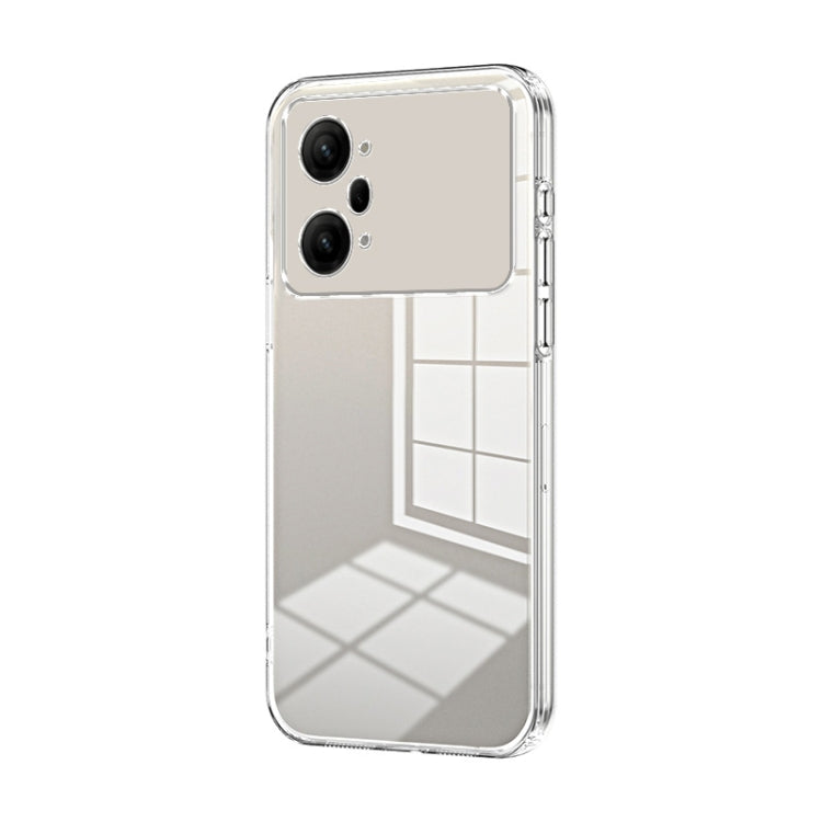 For OPPO K10 Pro Transparent Plating Fine Hole Phone Case(Transparent) - OPPO Cases by PMC TechLife | Online Shopping South Africa | PMC TechLife | Buy Now Pay Later Mobicred