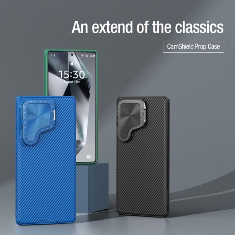 For Samsung Galaxy S25 Ultra 5G NILLKIN CamShield Prop PC Phone Case(Black) - free shipping - PMc TechLife - Order now!