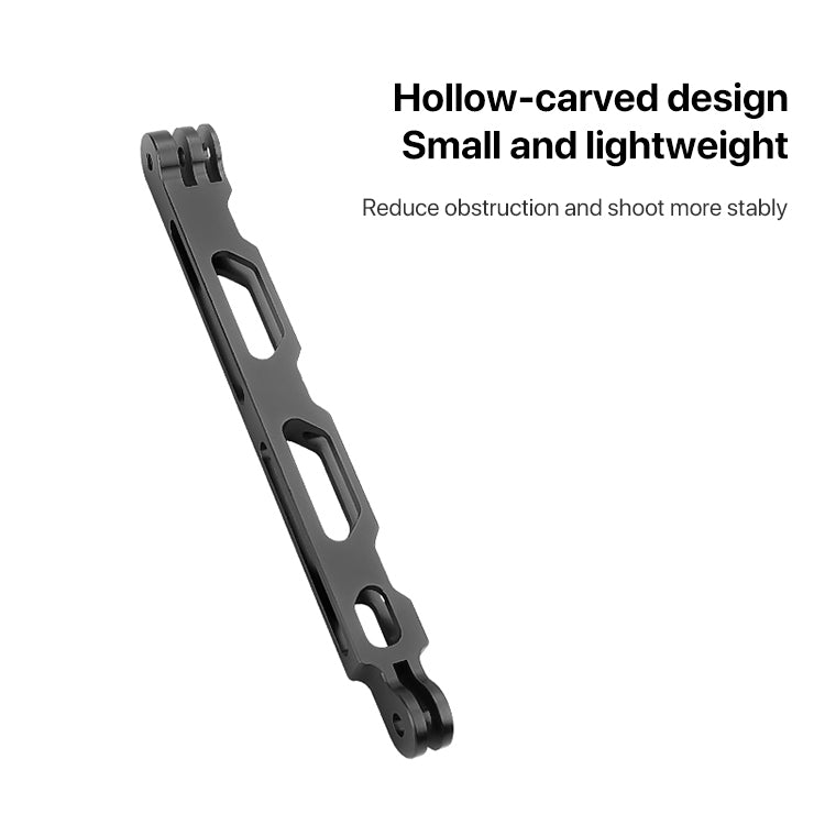 20cm Aluminium Extension Arm Hollow Grip Extender(Black) - Others by PMC Jewellery | Online Shopping South Africa | PMC Jewellery | Buy Now Pay Later Mobicred