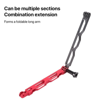 20cm Aluminium Extension Arm Hollow Grip Extender(Red) - Others by PMC Jewellery | Online Shopping South Africa | PMC Jewellery | Buy Now Pay Later Mobicred