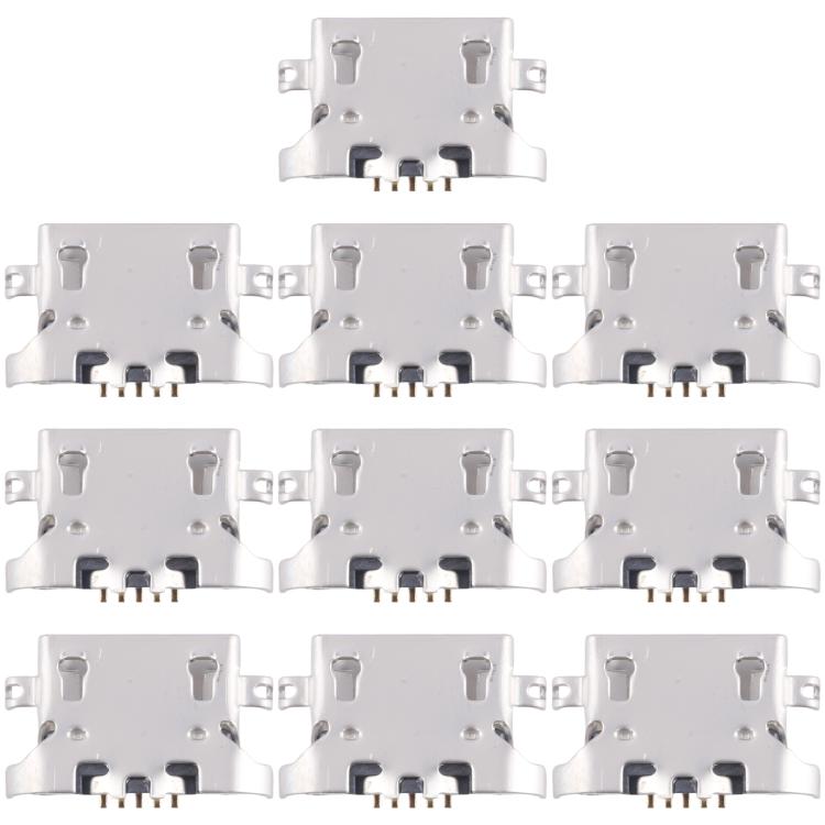For Tecno Spark Go 2022 10pcs Original Charging Port Connector - Single Tail Connector by PMc TechLife | Online Shopping South Africa | PMc TechLife | Buy Now Pay Later Mobicred