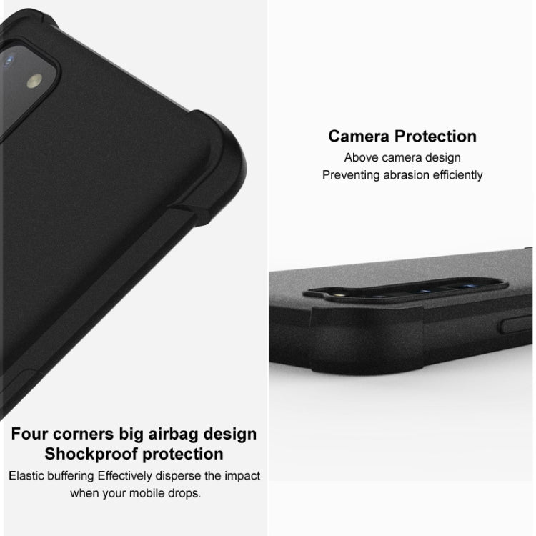 For Xiaomi Redmi K70 5G / K70 Pro 5G imak Shockproof Airbag TPU Phone Case(Matte Red) - K70 Pro Cases by imak | Online Shopping South Africa | PMC Jewellery | Buy Now Pay Later Mobicred