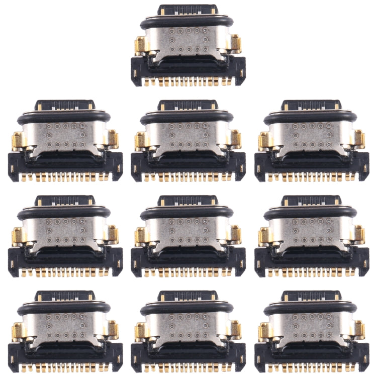 For vivo iQOO Z1X 10pcs Original Charging Port Connector - Single Tail Connector by PMC TechLife | Online Shopping South Africa | PMC TechLife