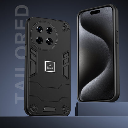 For Tecno Spark 20 Pro+ 2 in 1 Shockproof Phone Case(Black) - Tecno Cases by PMC Jewellery | Online Shopping South Africa | PMC Jewellery | Buy Now Pay Later Mobicred