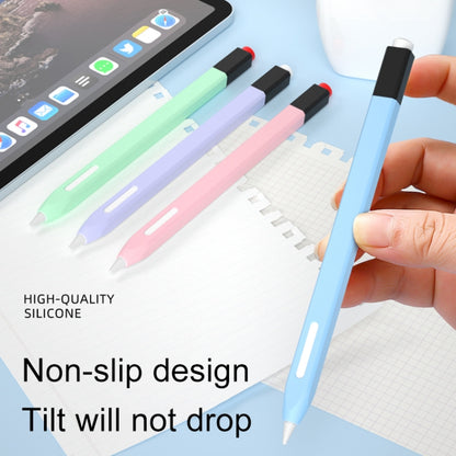 For Apple Pencil 2 Retro Pencil Style Stylus Pen Protective Case(Grey) - Pencil Accessories by PMC Jewellery | Online Shopping South Africa | PMC Jewellery | Buy Now Pay Later Mobicred